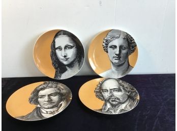 Classics Of The Arts By Vandor Plate Set Of 4