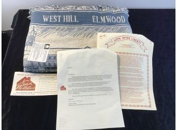 West Hartford Coverlet Through The Noah Webster House 100 Cotton
