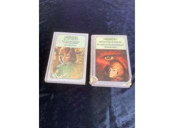 Nancy Drew Mystery Stories Mystery Of The Glowing Eye And The Sky Phantom Lot