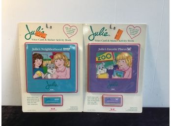 Julie Doll Book And Tape Set Lot Of 2