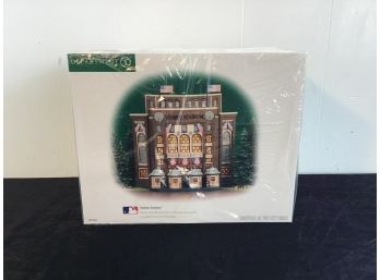 Yankee Stadium Christmas Porcelain Building Faade With Light Cord #1