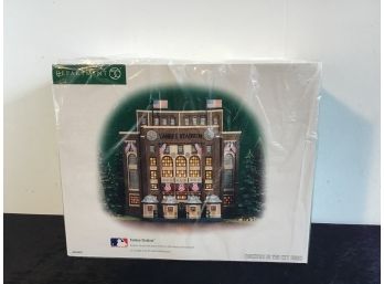 Yankee Stadium Christmas Porcelain Building Faade With Light Cord #6