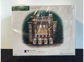 Yankee Stadium Christmas Porcelain Building Faade With Light Cord #4