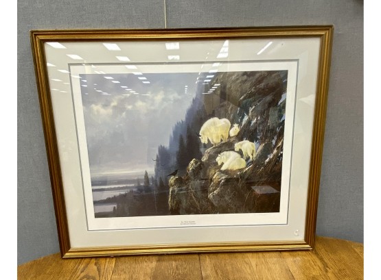 Large Framed Print Signed And Numbered  By Michael Coleman 37x31