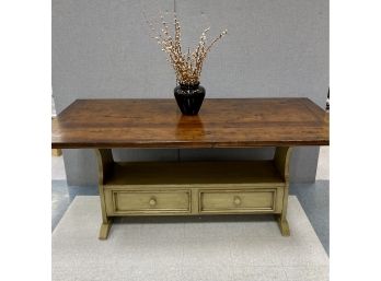 Quality Handcrafted Dining Table With Two Drawers