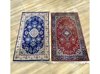 Two Handmade Oriental Rugs