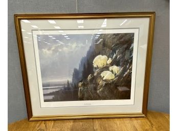 Large Framed Print Signed And Numbered  By Michael Coleman 37x31