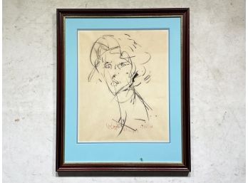 A Vintage Sketch, Signed Holly?