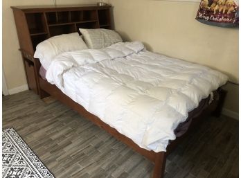 A Modern Maple Full Size Bedstead (With TONS Of Storage!)