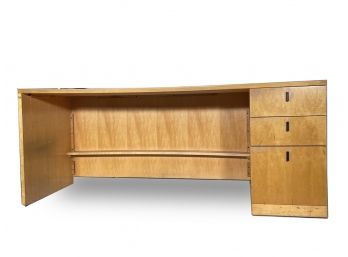 A Modern Maple Executive Desk