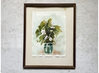 A Vintage Watercolor, Signed A. Irwin