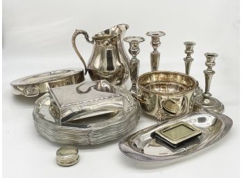 A Large Vintage Silverplate Assortment
