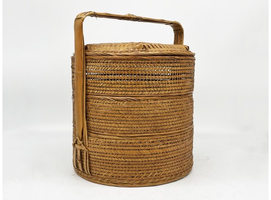 A Vintage Chinese Wedding Basket
