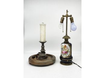A Vintage Lamp Pairing