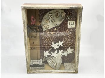 Original Vintage Shadow Box Art
