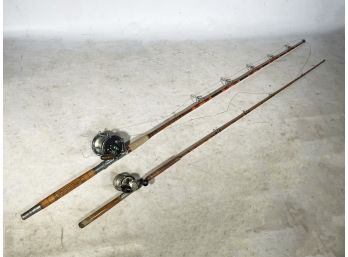 Vintage Fishing Rods And Reels (Large)