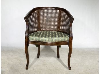 A Vintage Cane Club Chair