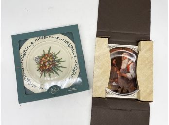 Commemorative Plates - Lenox And Norman Rockwell