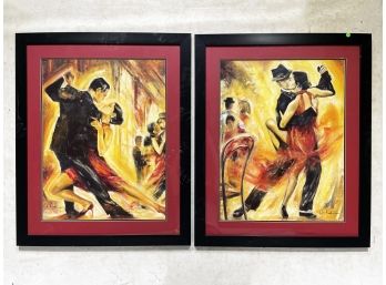 Vintage Framed Tango Prints