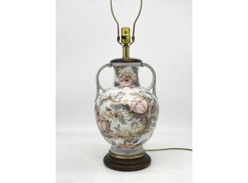 A Porcelain Lamp By Frederick Cooper