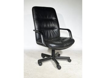 A Leather Executive Chair By The Harter Group