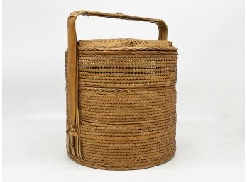 A Vintage Chinese Wedding Basket