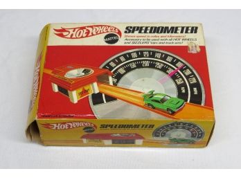 1969 Mattel Hot Wheels Speedometer In Original Box