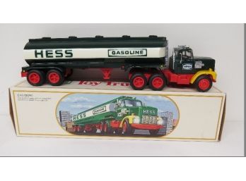 Original Pair Of 1984 Hess Truck Bank's In Boxes - One Opened, Other Not