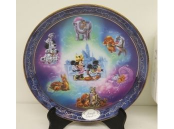 'Small Wonders' No. 3134A Bradford Exchange Disney Plate In Box W/Orig Certificate Of Authenticity