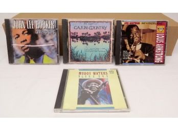 Grouping Of Jazz And Blues Music CDs