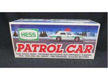 1993 Hess Patrol Car In Box - Never Played With