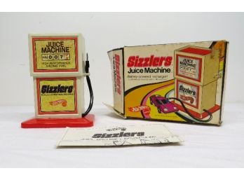 1969 Mattel Hot Wheels Sizzlers Juice Machine In Original Box With Instructions
