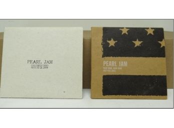 Two Official 'Boot Leg' Pearl Jam CD Sets - Columbus Ohio In 2000 And NYC In 2003 - Exc Cond