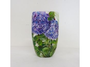 Lovely Hand Painted Flower Vase