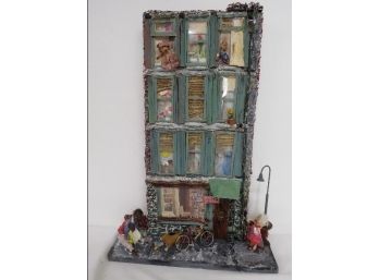 'The Book Store' - Building Sculpture/diorama By Nan Richter
