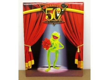 Kermit The Frog 50th Anniversary Self Framed Film Lithographic Cell In Original Sleeve - Bright & Colorful