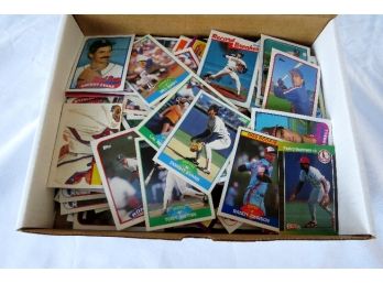 A Box Of Baseball Cards