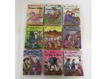 Grouping Of Moby Books Illustrated Classic Editions Mini Paperback Books