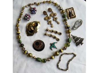 Mixed Lot Of Costume Jewelry