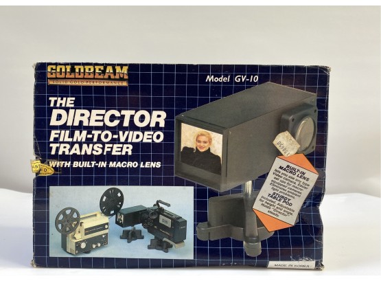 Vintage - In Box Film To Video Transfer
