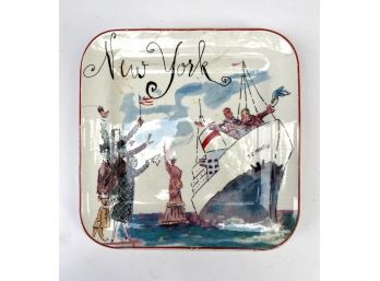 Rosanna - Made In Italy - New York City Motif Decorative Plate