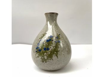 Takanashi Japanese Salt Glazed Earthenware Bud Vase