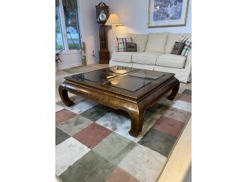Large Square Mirror Coffee Table