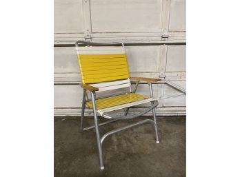 1960's Aluminum Lawn Chair