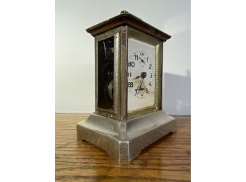 Antique - FR Mauthe - German Mantel Clock With Original Winding Key