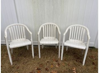 Trio - Plastic Molded Stackable Chairs