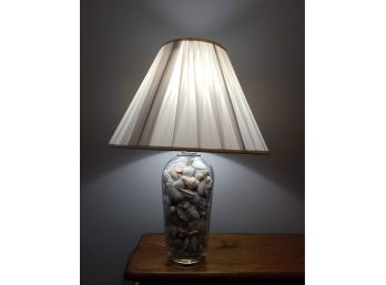 Seashell Glass Lamp