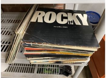 Group Of Vinyl Records - Mixed
