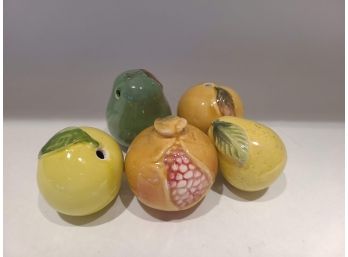 Variety Of Porcelain Fruit