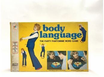 Vintage Charades Game - Body Language